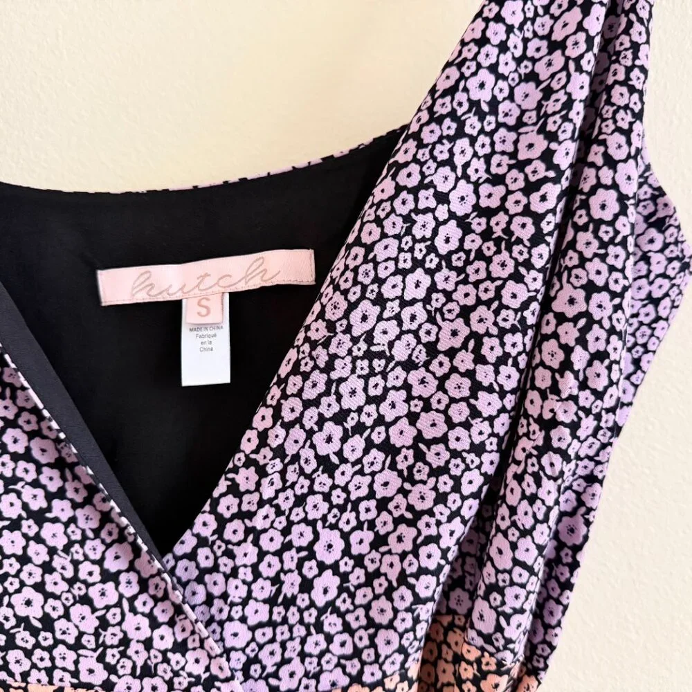 Anthropologie "Hutch Contrast Wrap Midi Dress" - Picture 8 of 8